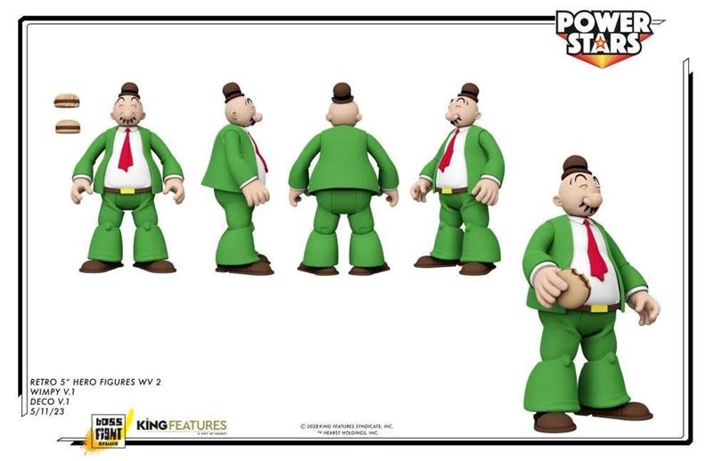 POPEYE POWER STARS WIMPY
