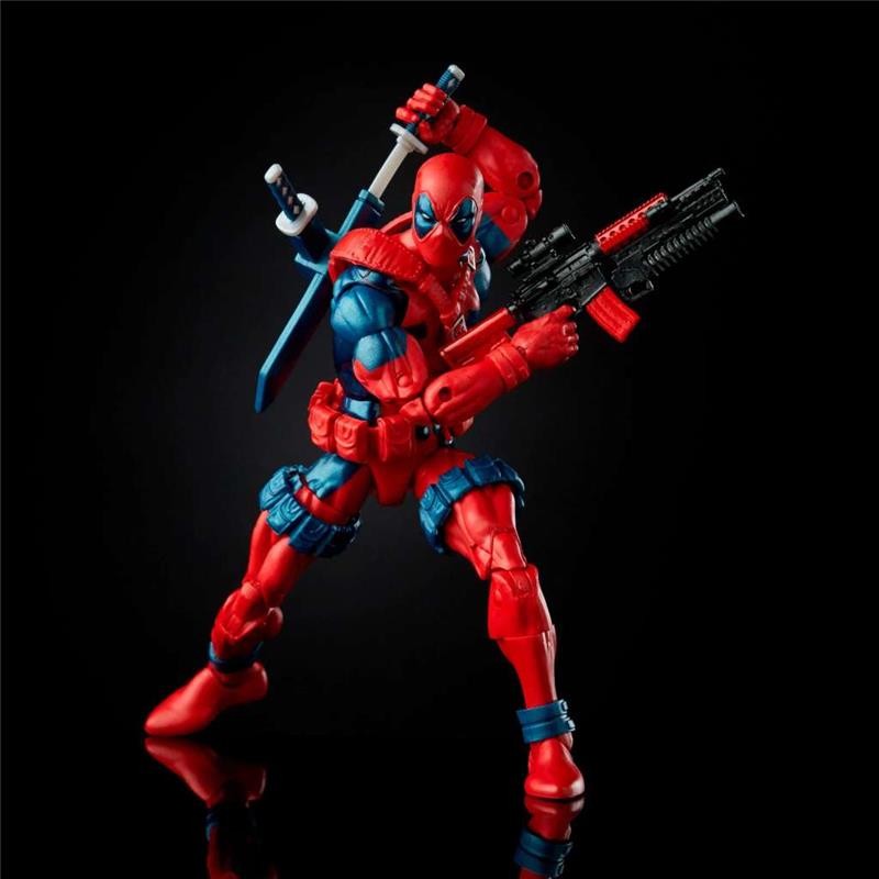 MARVEL LEGENDS MARVEL 85TH ANNIVERSARY VINTAGE X-FORCE DEADPOOL ACTION FIGURE