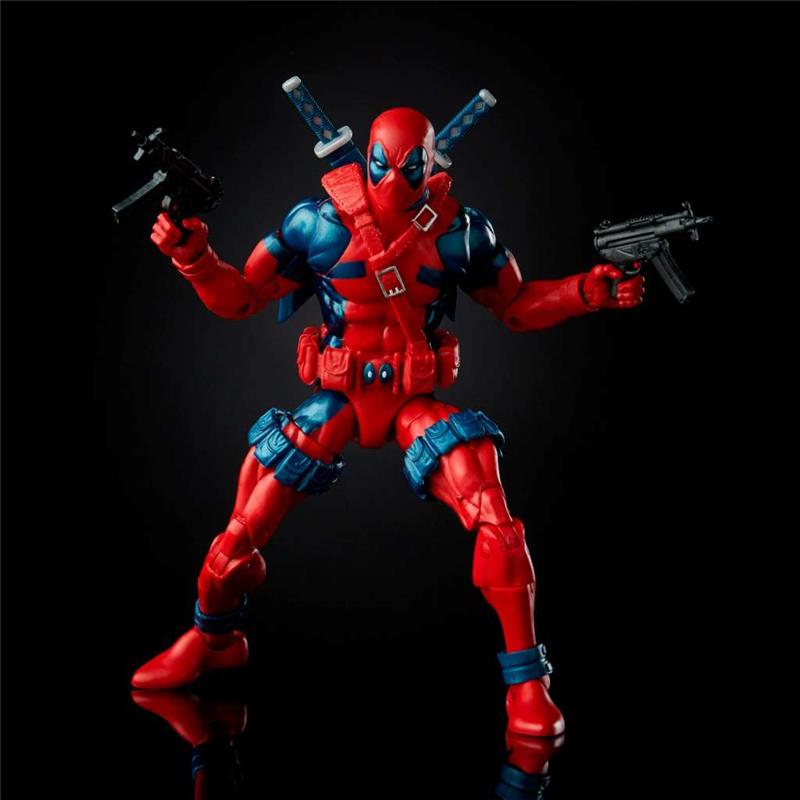 MARVEL LEGENDS MARVEL 85TH ANNIVERSARY VINTAGE X-FORCE DEADPOOL ACTION FIGURE