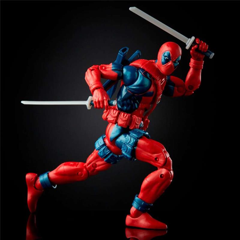 MARVEL LEGENDS MARVEL 85TH ANNIVERSARY VINTAGE X-FORCE DEADPOOL ACTION FIGURE