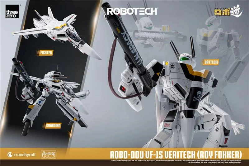 ROBO-DOU ROBOTECH VF-1S VERITECH ROY FOKKER