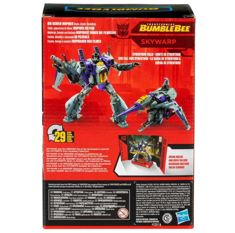 TRANSFORMERS STUDIO SERIES BAMBLEBEE SKYWARP