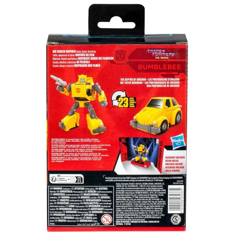 TRANSFORMERS STUDIO SERIES TRANSFORMERS THE MOVIE BUMBLEBEE
