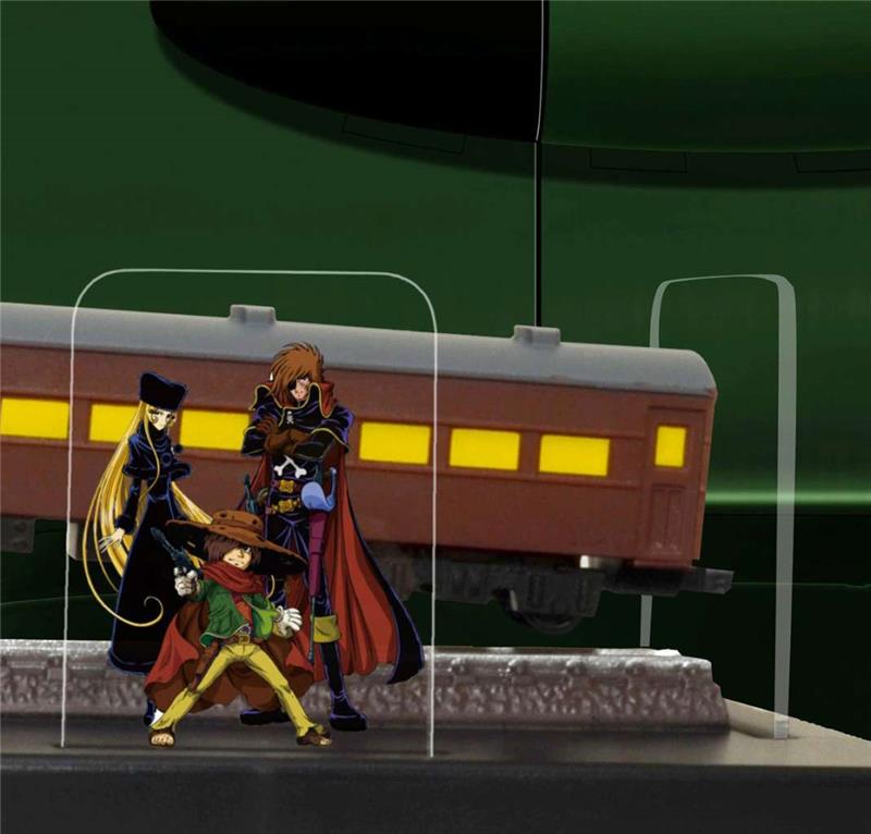 GALAXY EXPRESS 999 THE MOVIE CAPTAIN HARLOCK EDITION MODEL