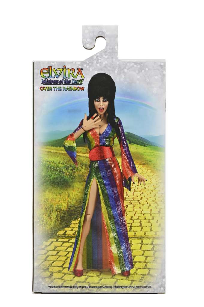 NECA - ELVIRA OVER THE RAINBOW CLOTHED