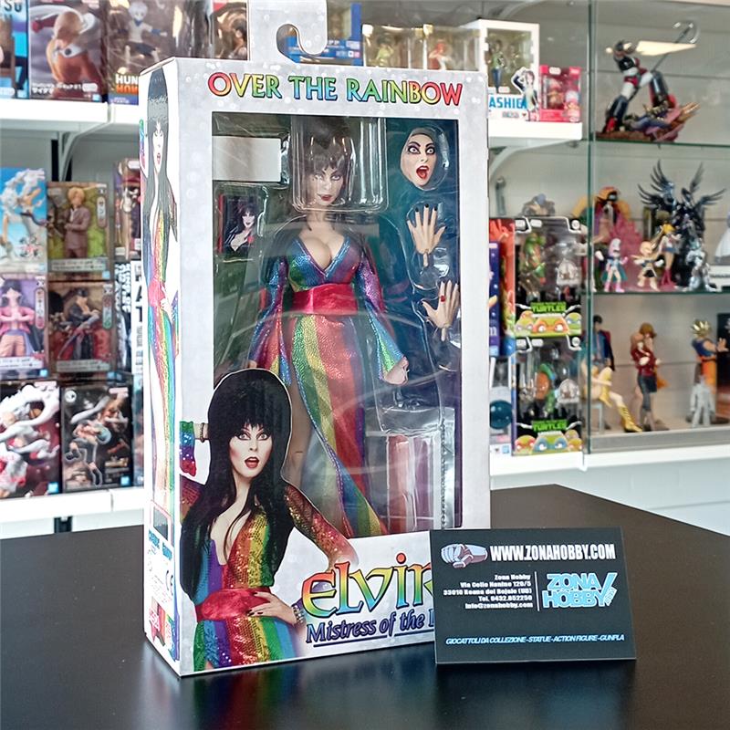 NECA - ELVIRA OVER THE RAINBOW CLOTHED