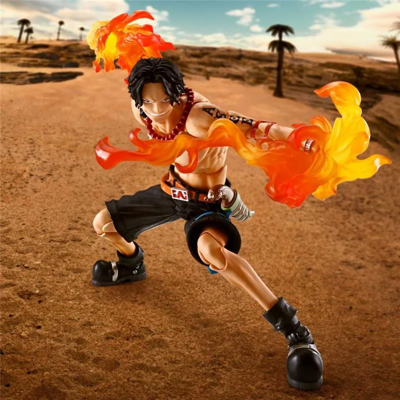 S.H. FIGUARTS - ONE PIECE PORTGAS.D.ACE FIRE FIST