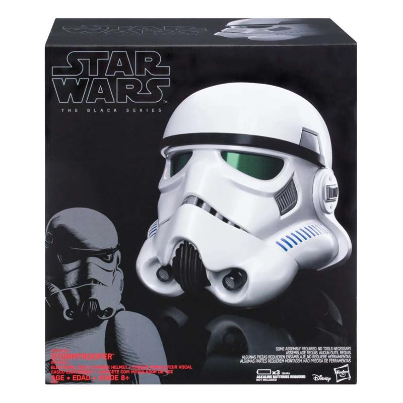 STAR WARS BLACK SERIES IMPERIAL STORMTROOPER ELECTRONIC HELMET