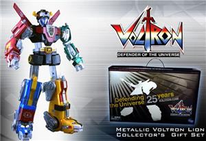 VOLTRON LION FORCE METALLIC GIFT SET