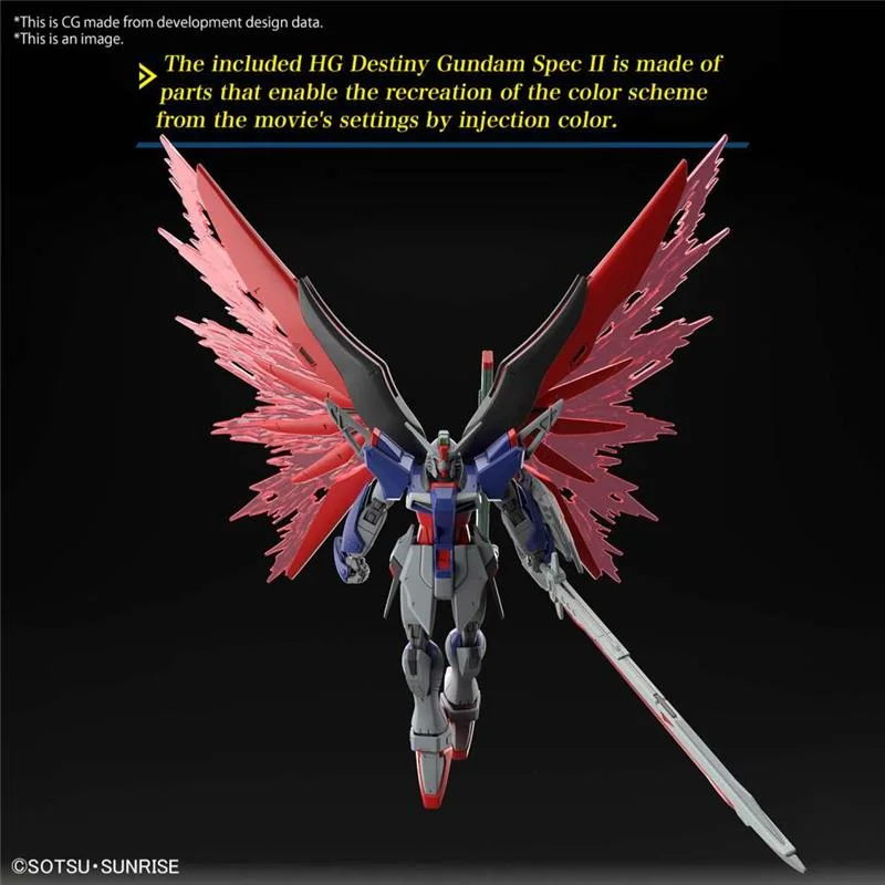 1/144 HG GUNDAM DESTINY SPEC II ZEUS SIL