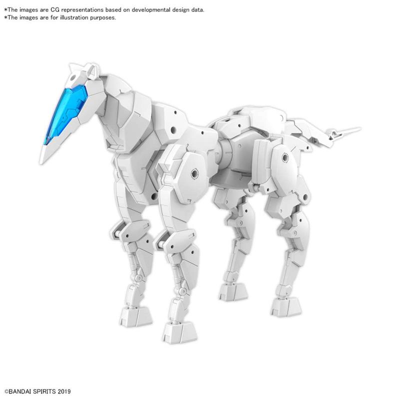 1/144 30MM EX ARM VEHI HORSE MECHA WHITE