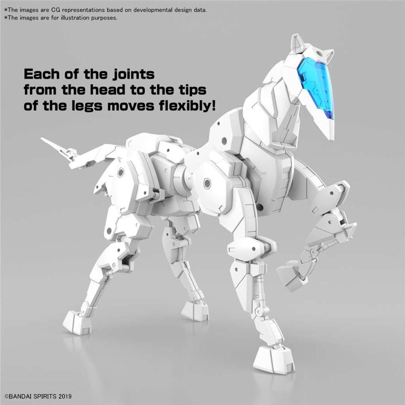 1/144 30MM EX ARM VEHI HORSE MECHA WHITE