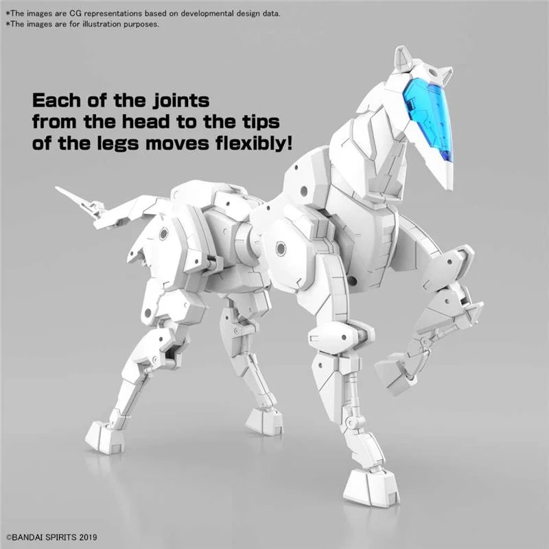 1/144 30MM EX ARM VEHI HORSE MECHA WHITE