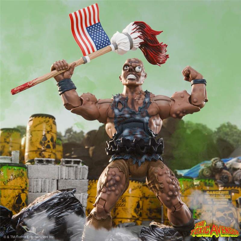 TOXIC AVENGER ULTIMATES! TOXIC AVENGER MOVIE FIGURE
