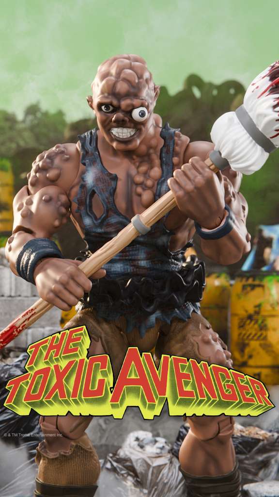 TOXIC AVENGER ULTIMATES! TOXIC AVENGER MOVIE FIGURE