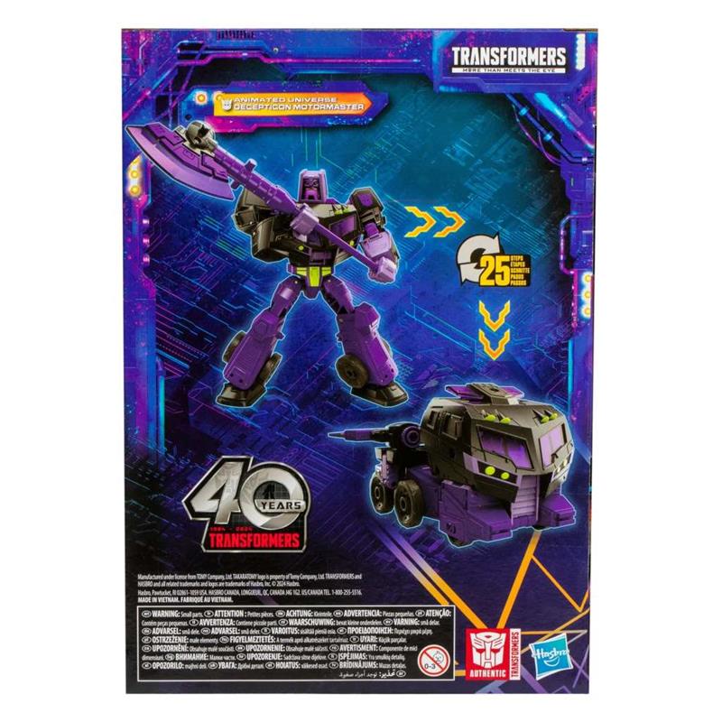 TRANSFORMERS LEGACY ANIMATED UNIVERSE DECEPTICON MOTORMASTER