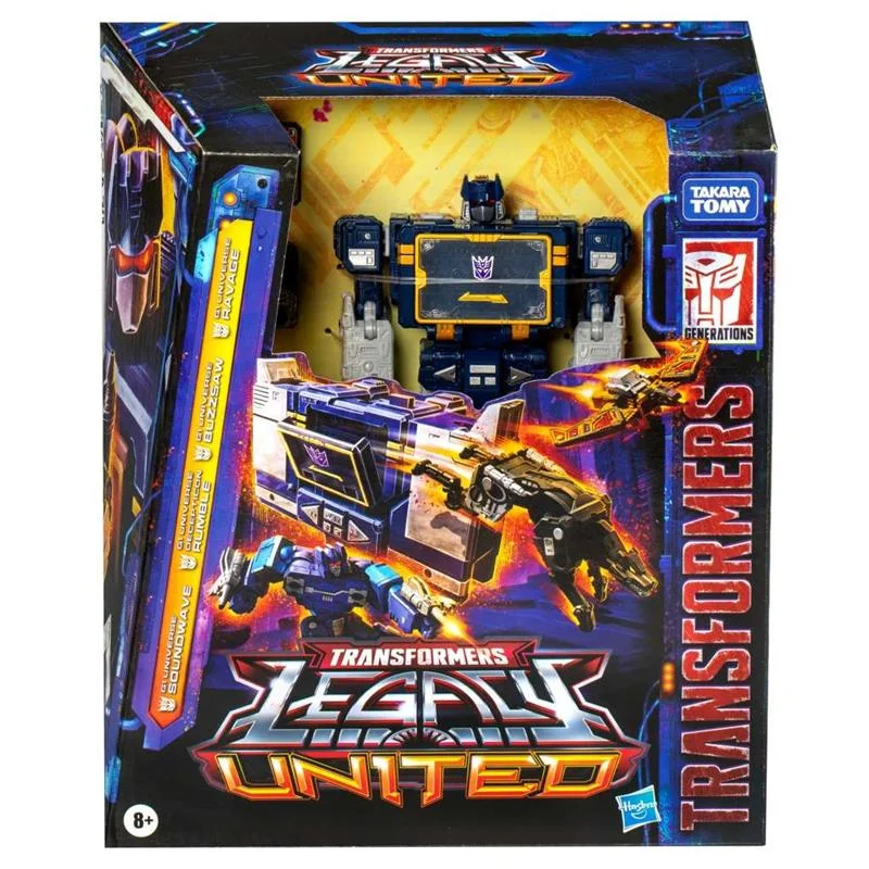 TRANSFORMERS LEGACY G1 UNIVERSE SOUNDWAVE