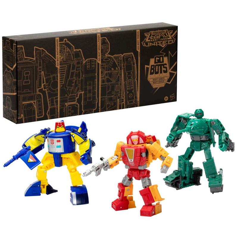 TRANSFORMERS LEGACY GO-BOT GUARDIANS 3-PACK