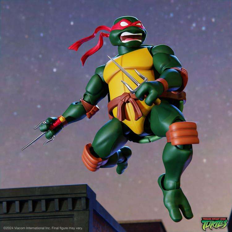 TMNT ULTIMATES! W12 RAPHAEL ANIMATED 2003