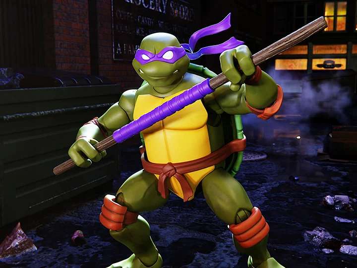 TMNT ULTIMATES! W12 DONATELLO ANIMATED 2003