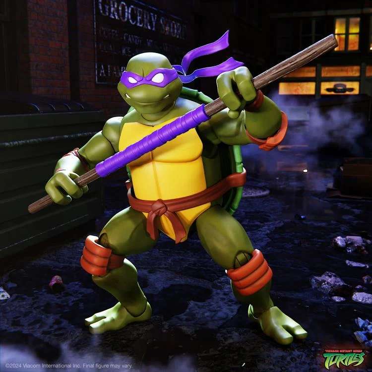 TMNT ULTIMATES! W12 DONATELLO ANIMATED 2003