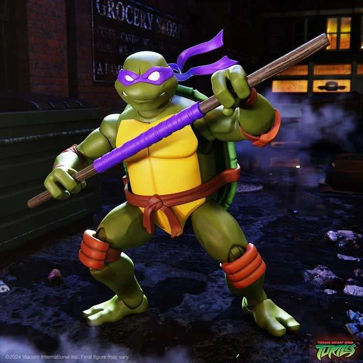 TMNT ULTIMATES! W12 DONATELLO ANIMATED 2003