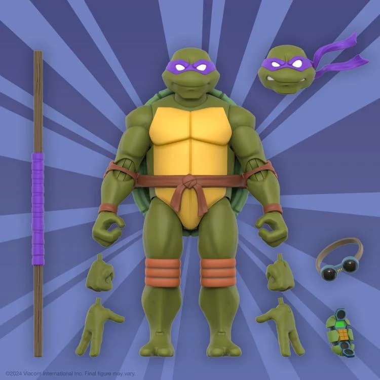 TMNT ULTIMATES! W12 DONATELLO ANIMATED 2003
