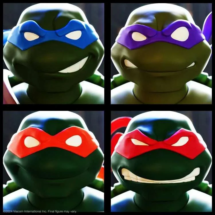 TMNT ULTIMATES! W12 LEONARDO ANIMATED 2003