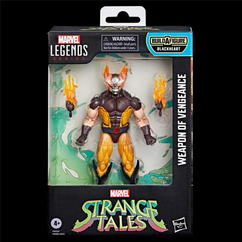MARVEL LEGENDS BLACKHEART STRANGE TALES WEAPON OF VENGEANCE