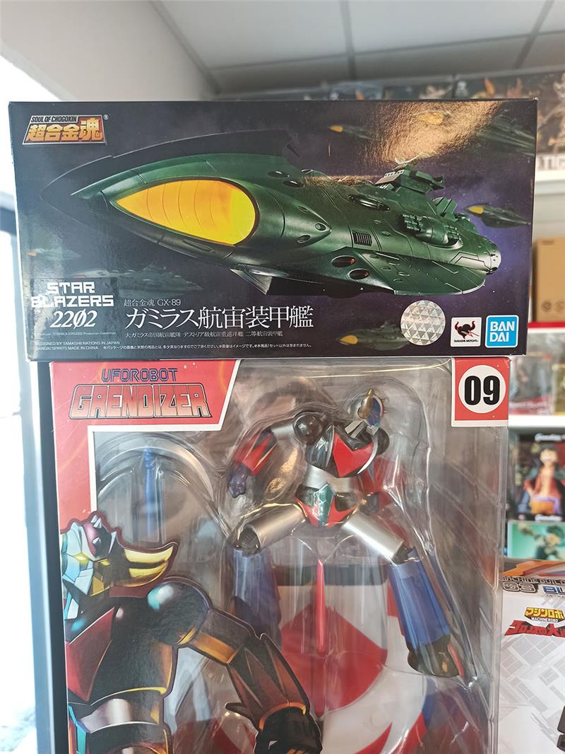 (CV2963) STATUA KYASHAN, GOLDRAKE, SEY MACHINE ROBOT, GX-89