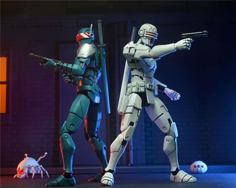 NECA - TMNT THE LAST RONIN SYNJA ROBOTS 2 PACK