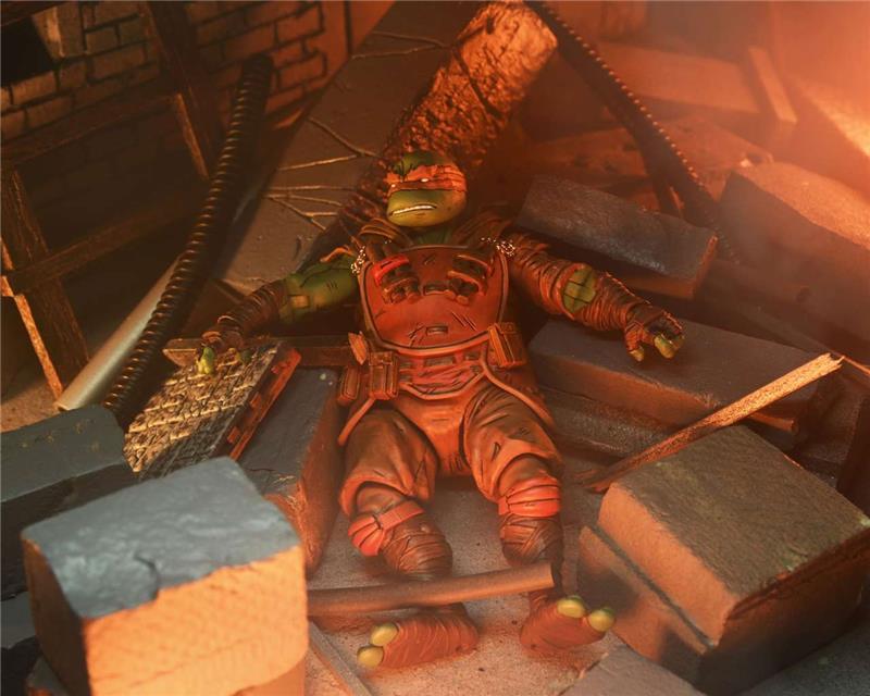 NECA - TMNT LAST RON ULT FLASHB MICHELANGELO
