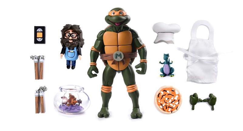 NECA - TMNT CARTOON ULTIMATE MICHELANGELO VHS