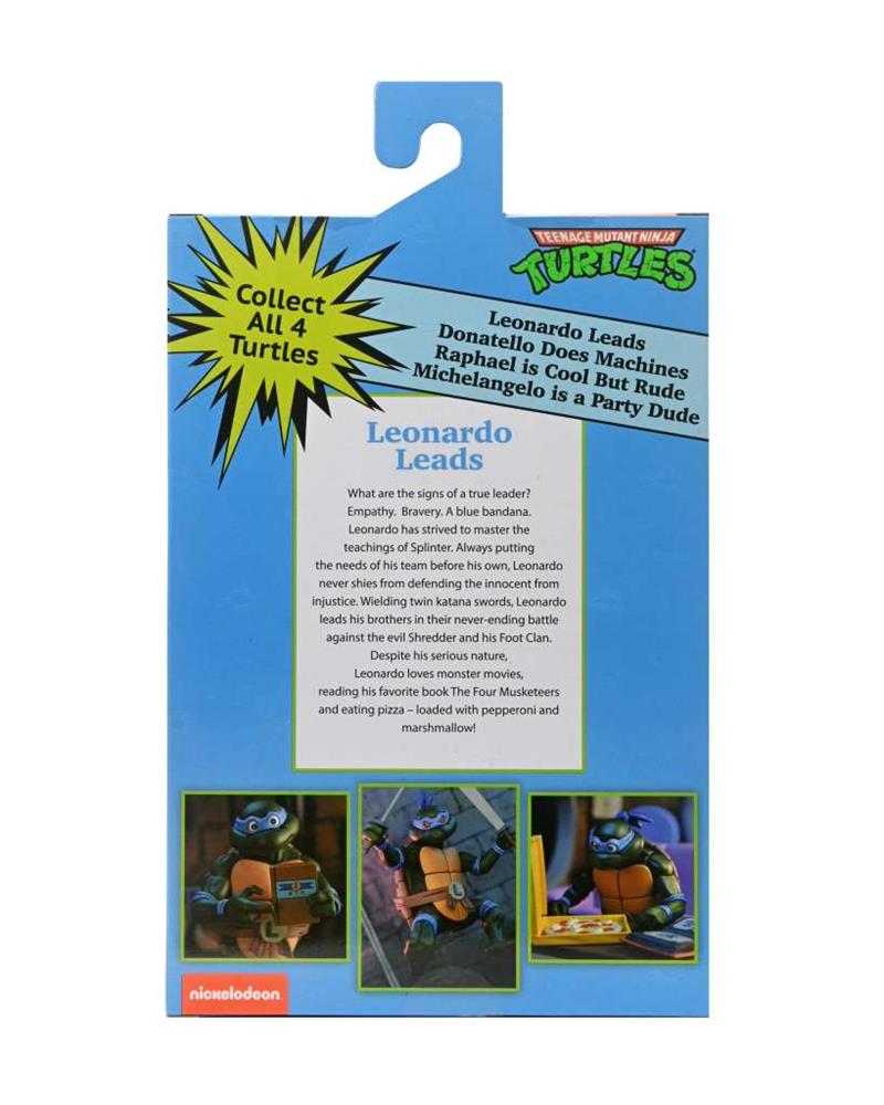 NECA - TMNT CARTOON ULTIMATE LEONARDO VHS