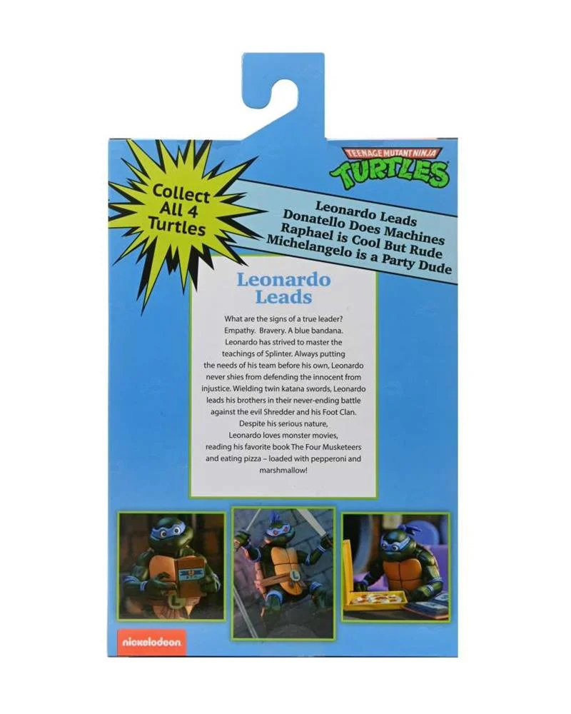 NECA - TMNT CARTOON ULTIMATE LEONARDO VHS