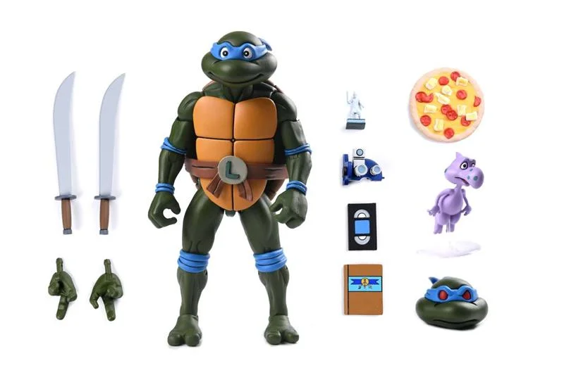 NECA - TMNT CARTOON ULTIMATE LEONARDO VHS