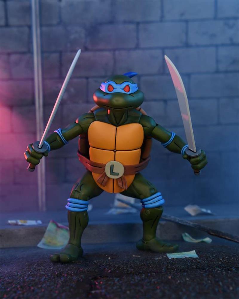 NECA - TMNT CARTOON ULTIMATE LEONARDO VHS
