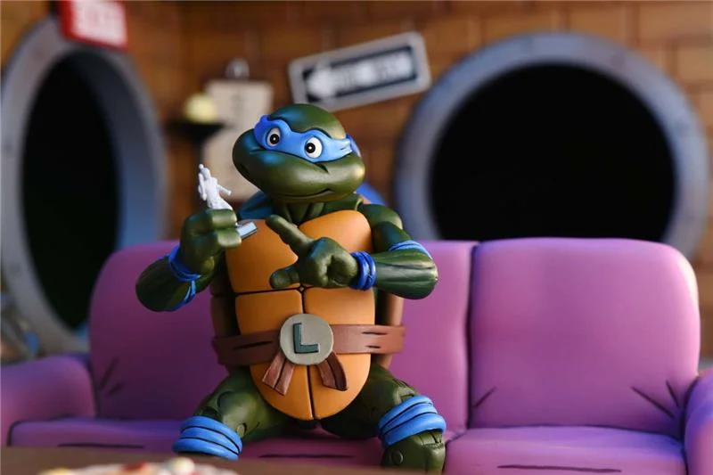NECA - TMNT CARTOON ULTIMATE LEONARDO VHS