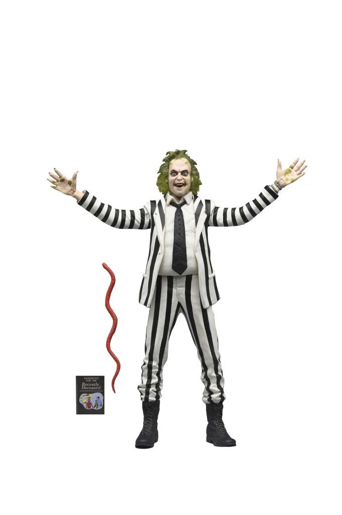NECA - BEETLEJUICE 1988 BLACK WHITE SUIT