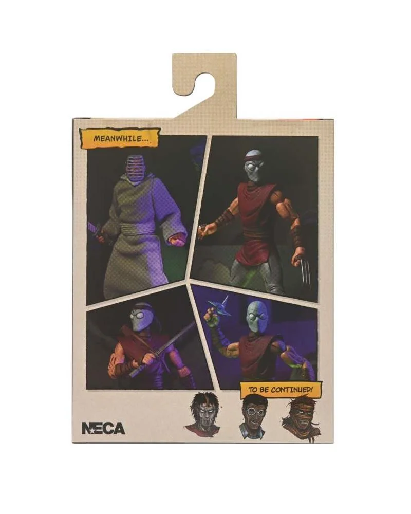NECA - TMNT MIRAGE COMIC FOOT NINJA CLASSIC COLORS