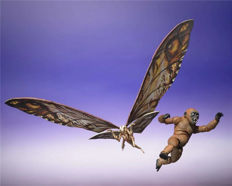 S.H. MONSTERARTS - GODZILLA X KONG THE NEW EMPIRE SUKO & MOTHRA