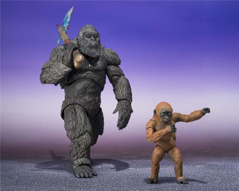 S.H. MONSTERARTS - GODZILLA X KONG THE NEW EMPIRE SUKO & MOTHRA