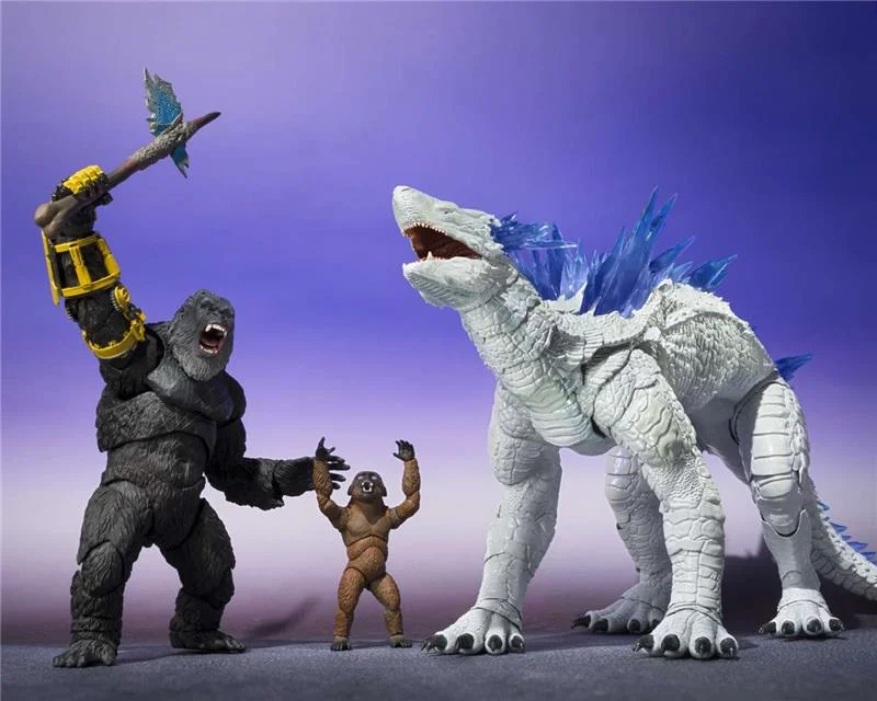 S.H. MONSTERARTS - GODZILLA X KONG THE NEW EMPIRE SUKO & MOTHRA