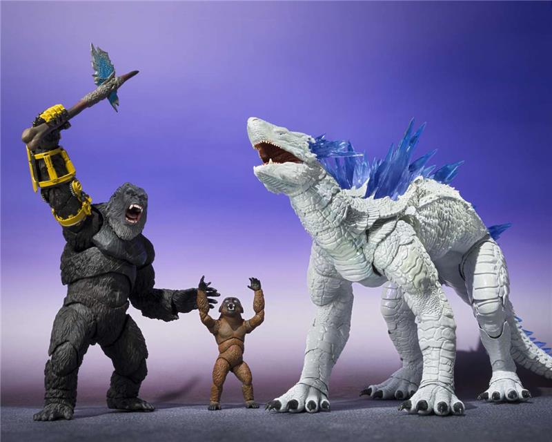 S.H. MONSTERARTS - GODZILLA X KONG THE NEW EMPIRE SUKO & MOTHRA