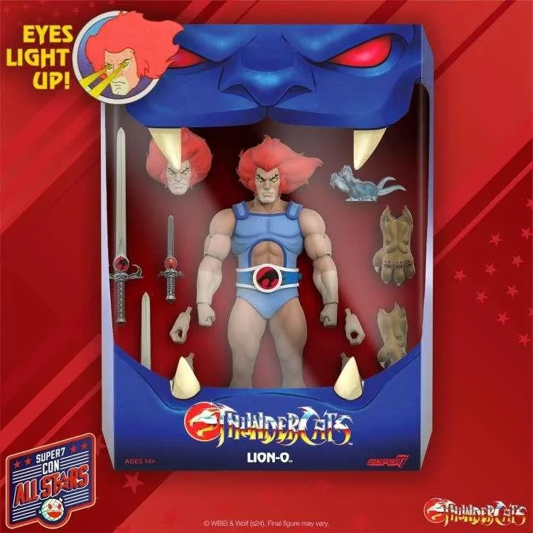 THUNDERCATS ULTIMATES - LION-O LED EYES FIGURE