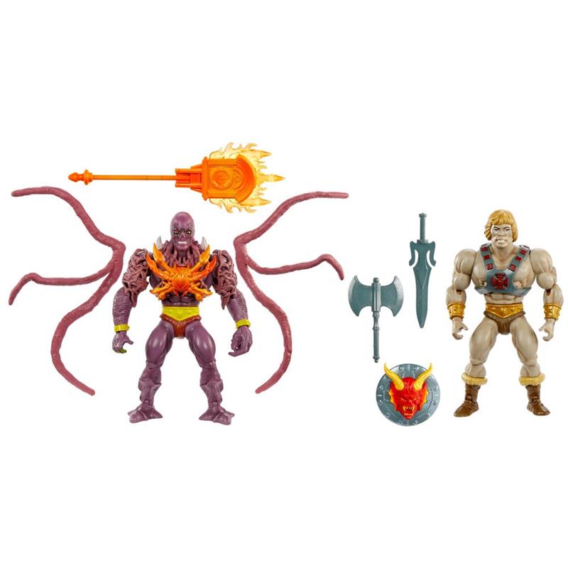 MASTERS OF THE UNIVERSE X STRANGER THINGS ORIGINS - HE-MAN & VECNA 2-PACK