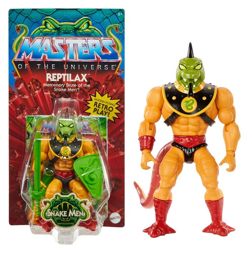 MASTERS OF THE UNIVERSE ORIGINS - SNAKE MEN: REPTILAX