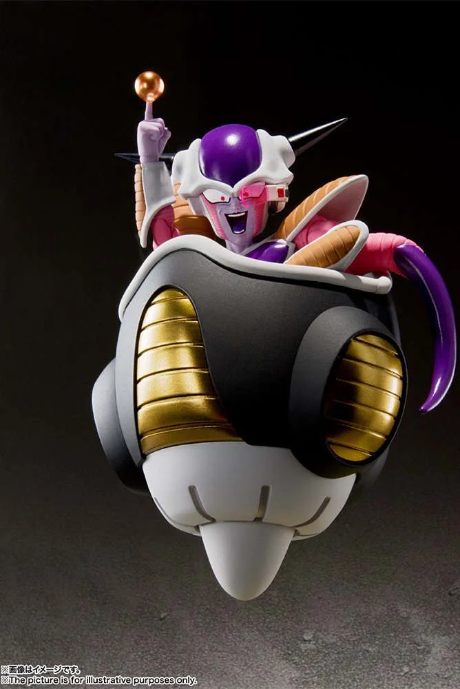 S.H. FIGUARTS - DRAGON BALL Z FRIEZA FIRST FORM+ POD SET RERUN
