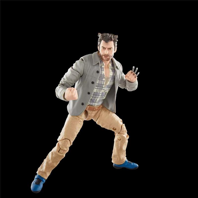 MARVEL LEGENDS DEADPOOL AND WOLVERINE LOGAN AND HEADPOOL ACTION FIGURE