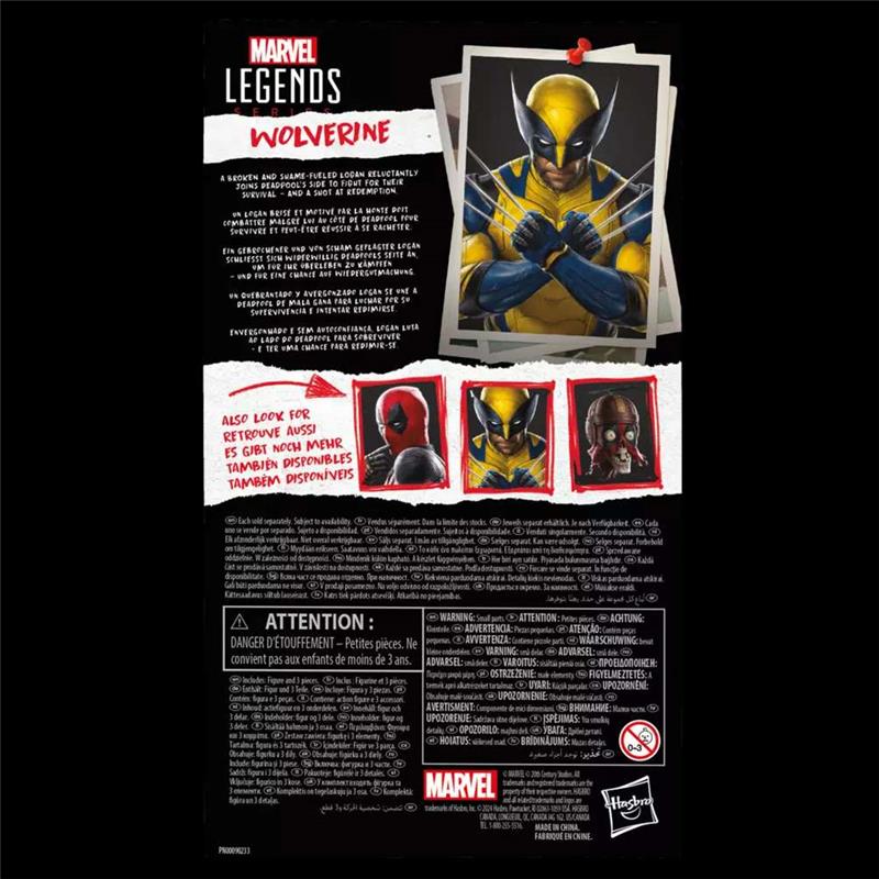 MARVEL LEGENDS DEADPOOL AND WOLVERINE WOLVERINE